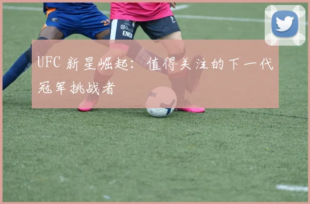 UFC 新星崛起：值得关注的下一代冠军挑战者